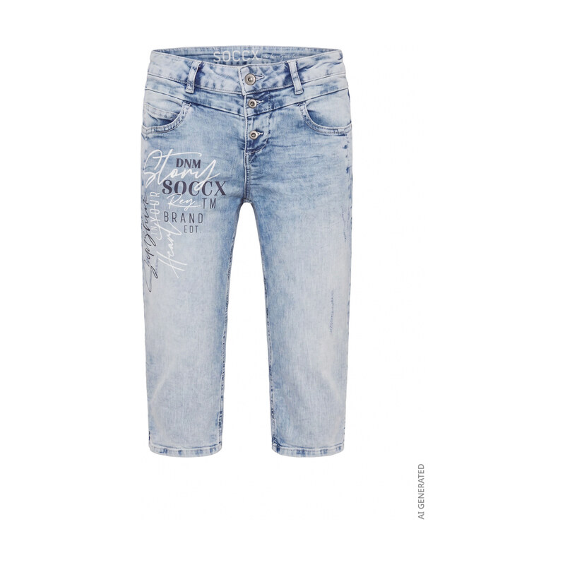 SOCCX Capri džiny LY:IA Regular Fit