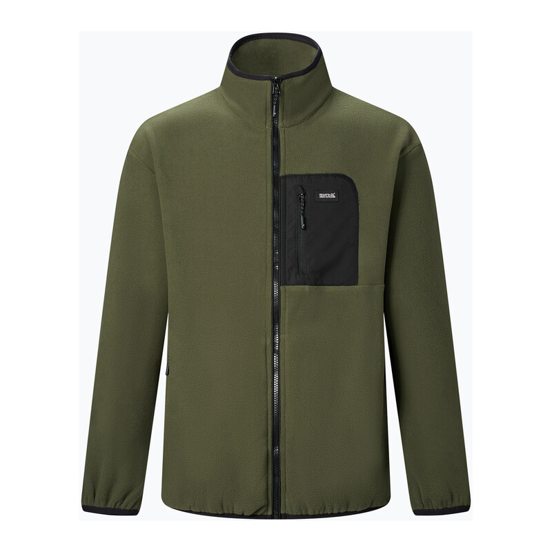 Pánská fleecová mikina REGATTA Frankie Full Zip Fleece dark