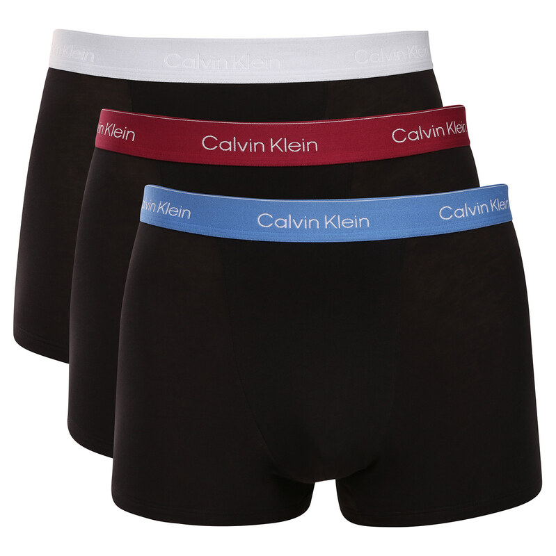 3PACK pánské boxerky Calvin Klein černé (NB4286-4M5)