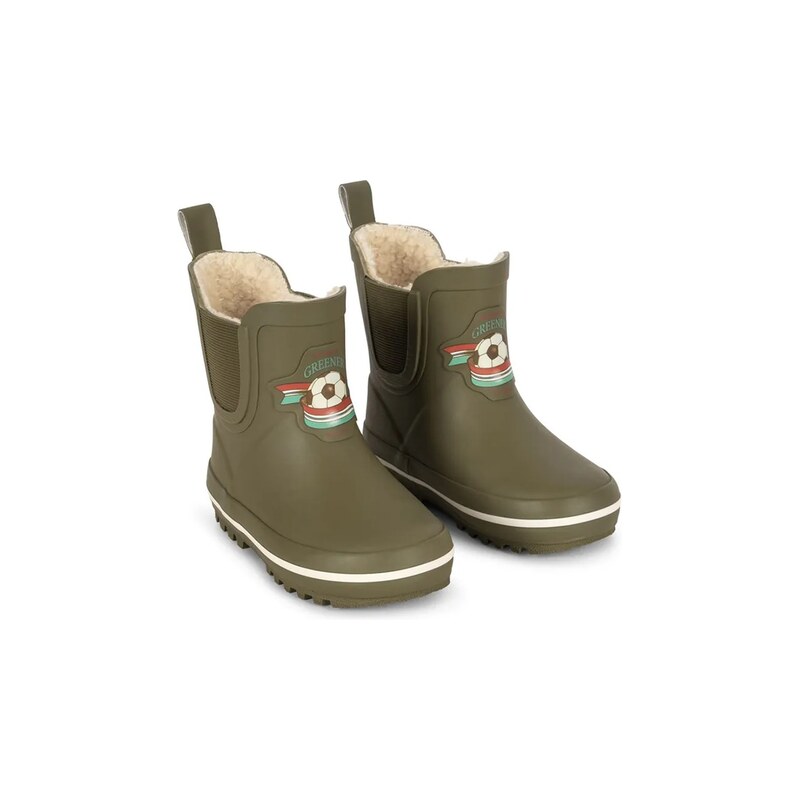Konges Sløjd holínky dětské ROI PRINTED RAIN BOOT