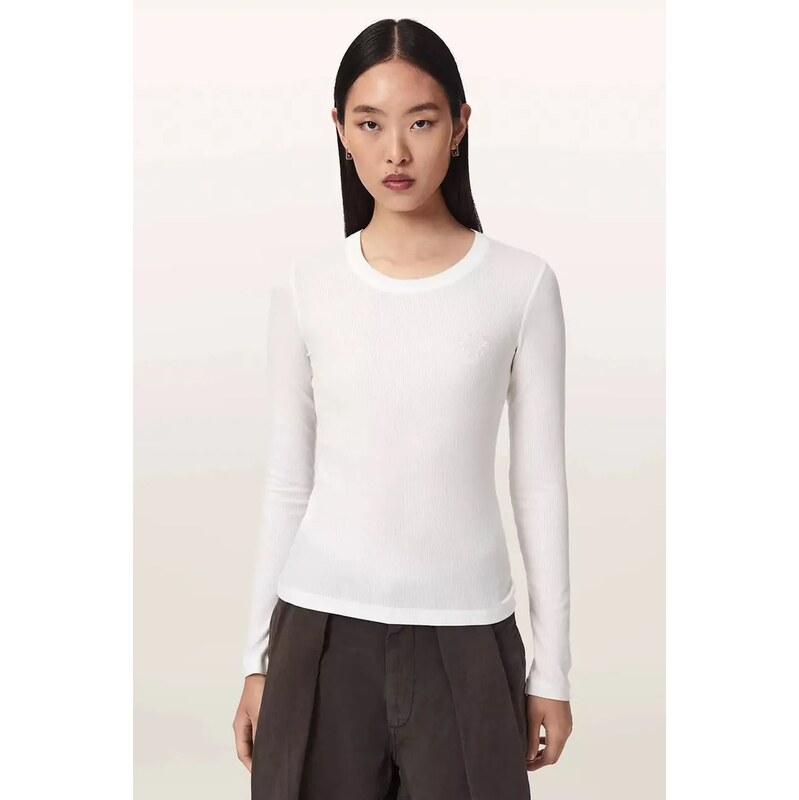 AllSaints Loungwear tričko dámské z modalu STEVIE HAVEN LS TEE
