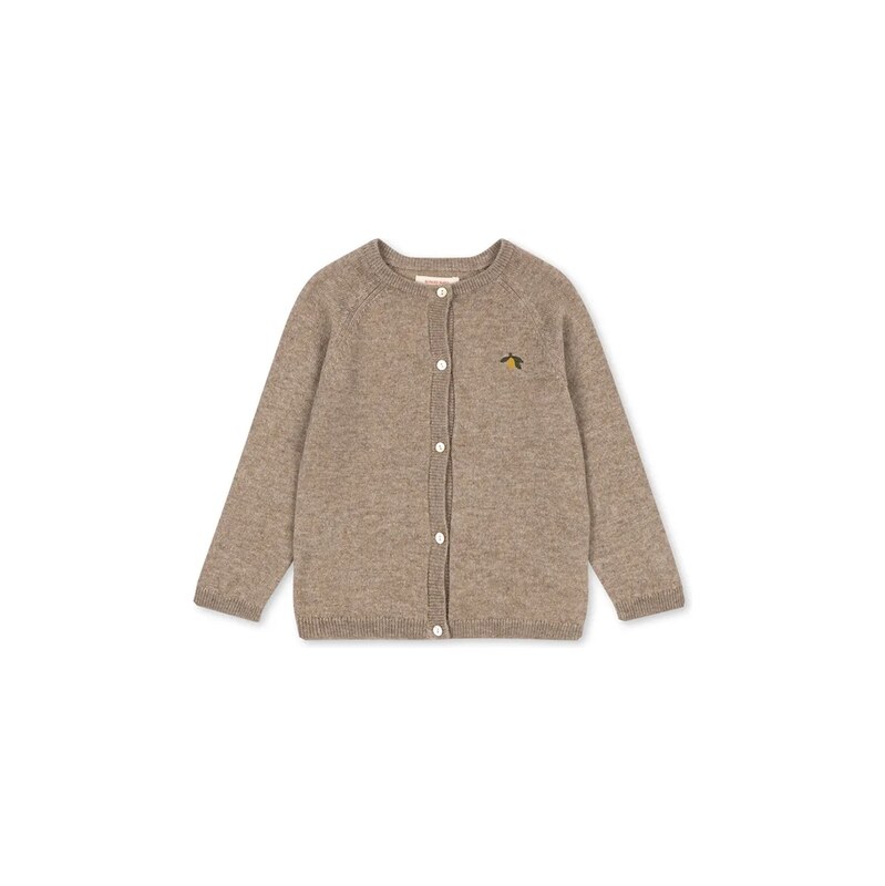 Konges Sløjd kardigan dětský s vlnou MATTOU KNIT CARDIGAN
