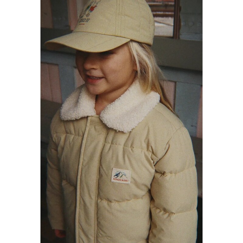 Konges Sløjd prošívaná bunda dětská ALPI COLLAR JACKET GRS