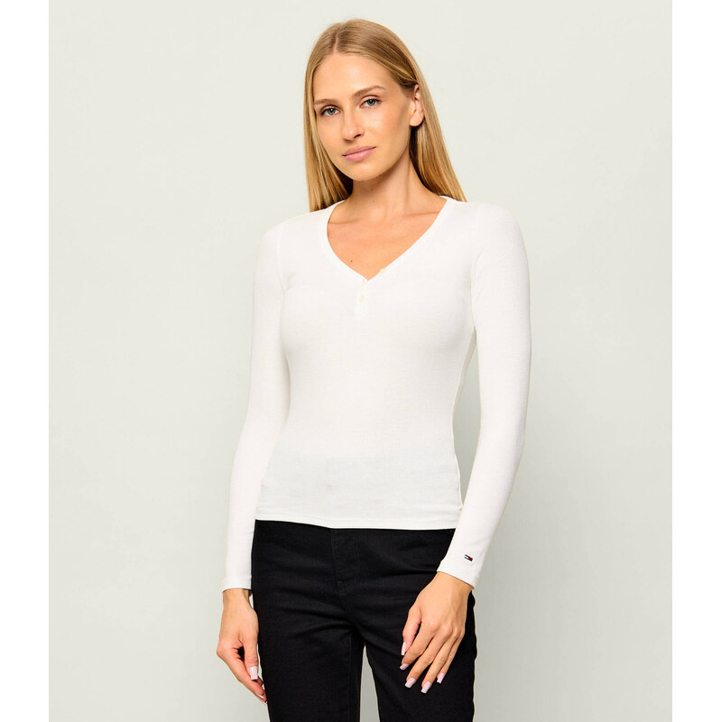 Tommy Jeans Halenka Henley | Slim Fit