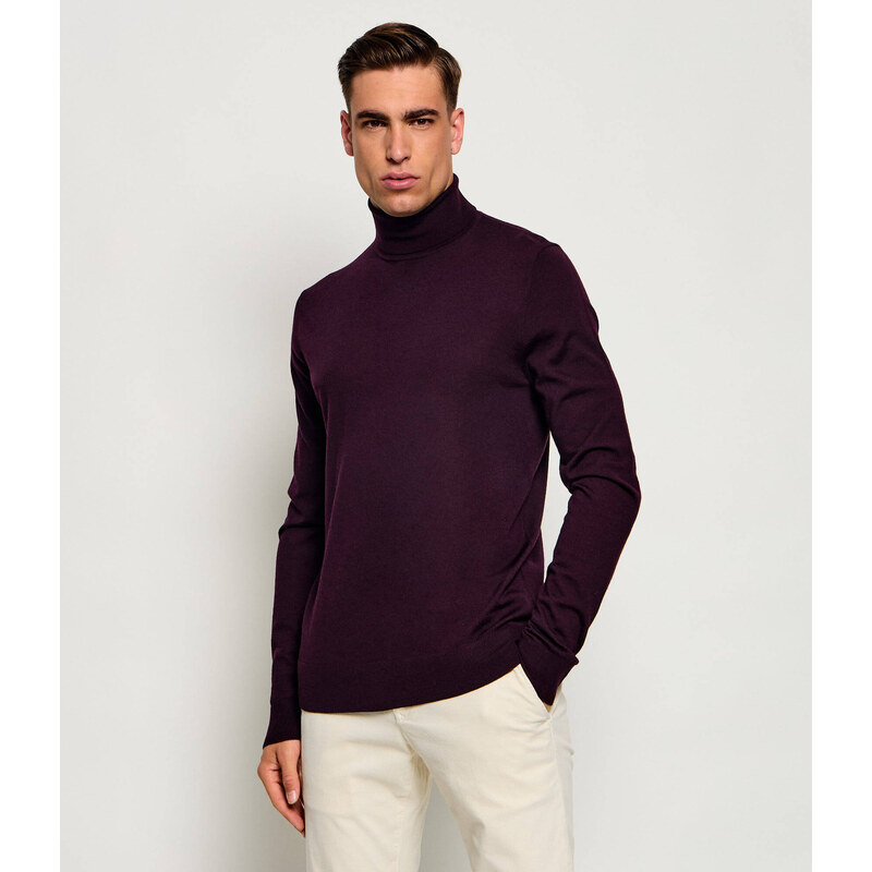 TIGER OF SWEDEN Vlněný rolák Nevile | Slim Fit