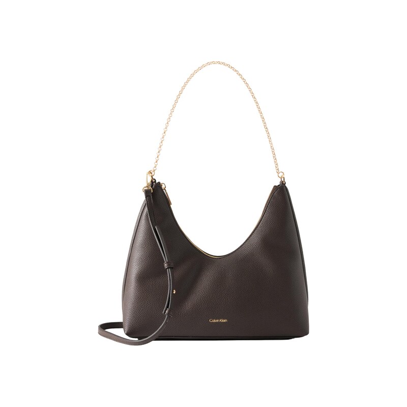 Calvin Klein Taška přes rameno Chain Strap Pebble Grain Hobo