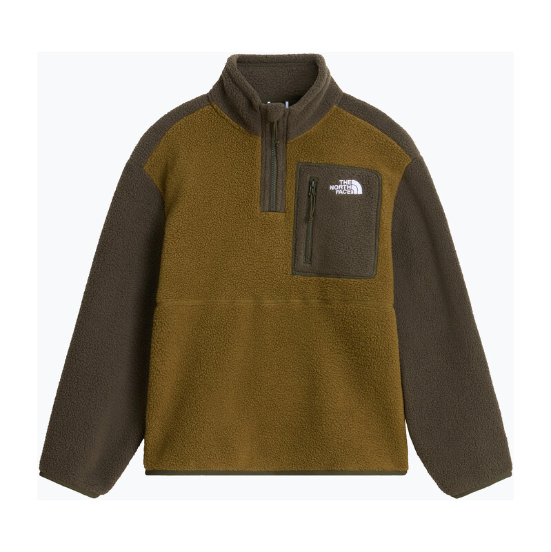 Dětská fleecová mikina The North Face Yumiori 1/4 Zip caraway