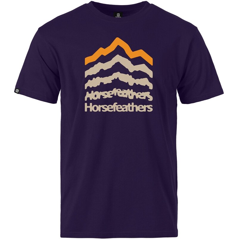 Tričko Horsefeathers Landform royal blue
