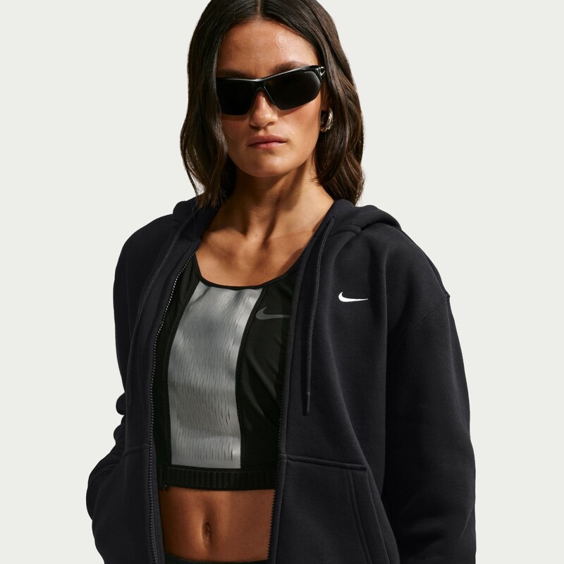 Nike Studio Fleece Medium Weight TOTAL BLACK/SAIL