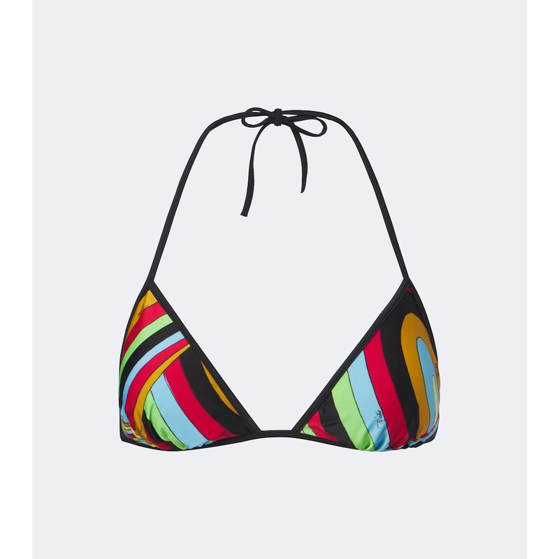 Pucci Iride triangle bikini top