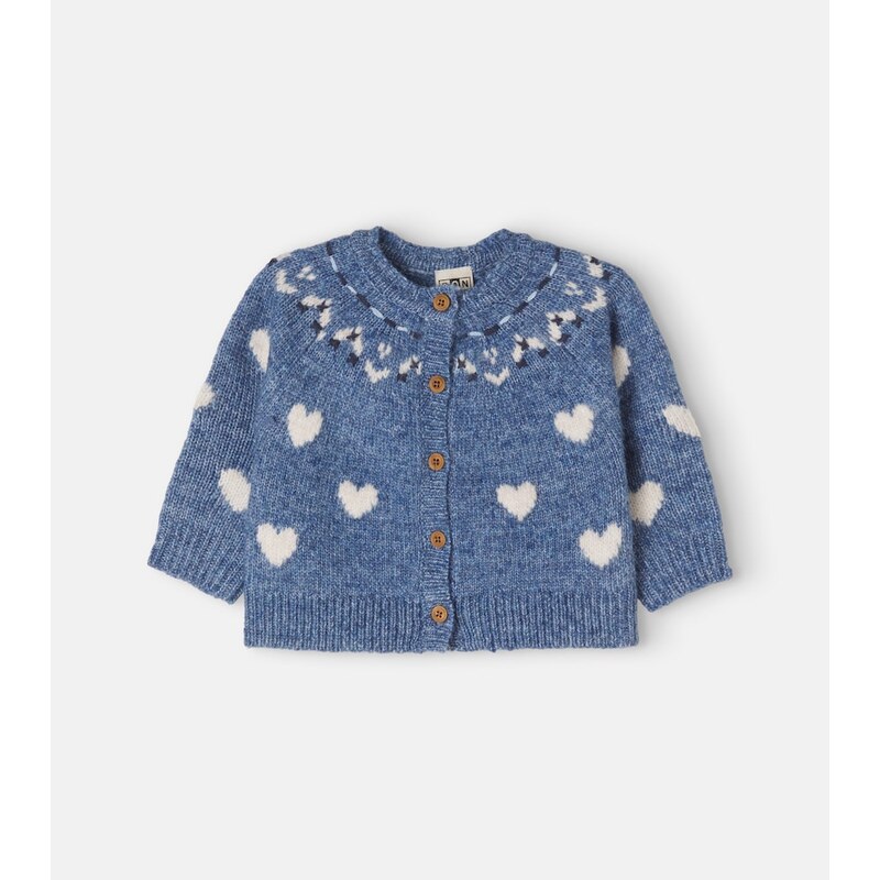 Bonton Baby intarsia cardigan