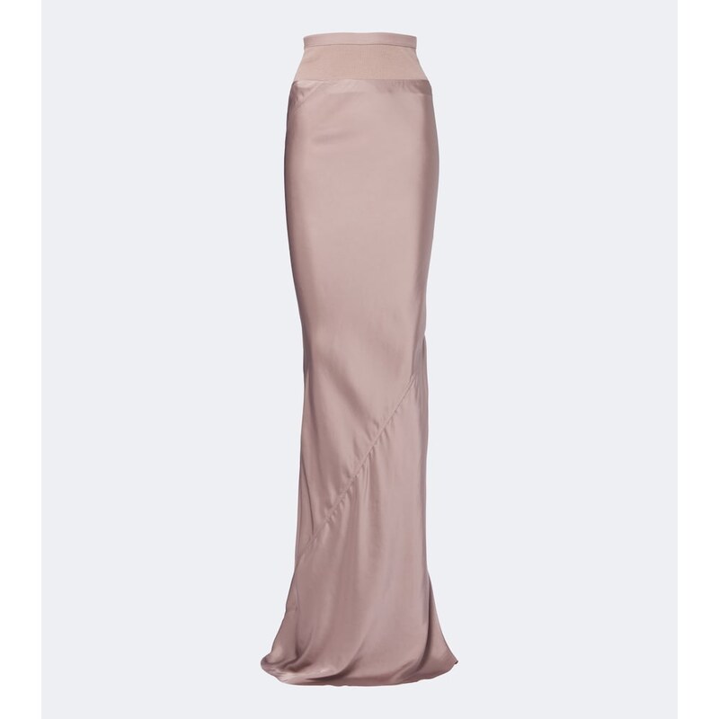 Rick Owens Coda satin maxi skirt