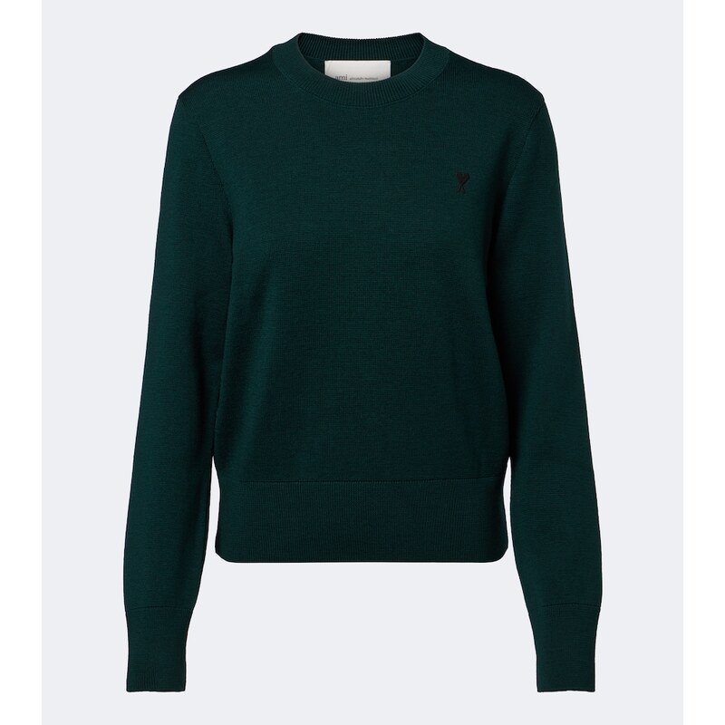 Ami Paris Ami de Coeur virgin wool sweater
