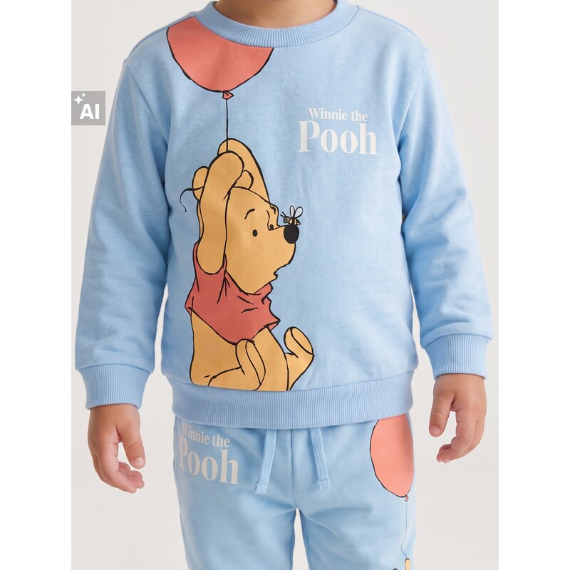 Sinsay - Mikina s kulatým výstřihem s potiskem Winnie the Pooh -