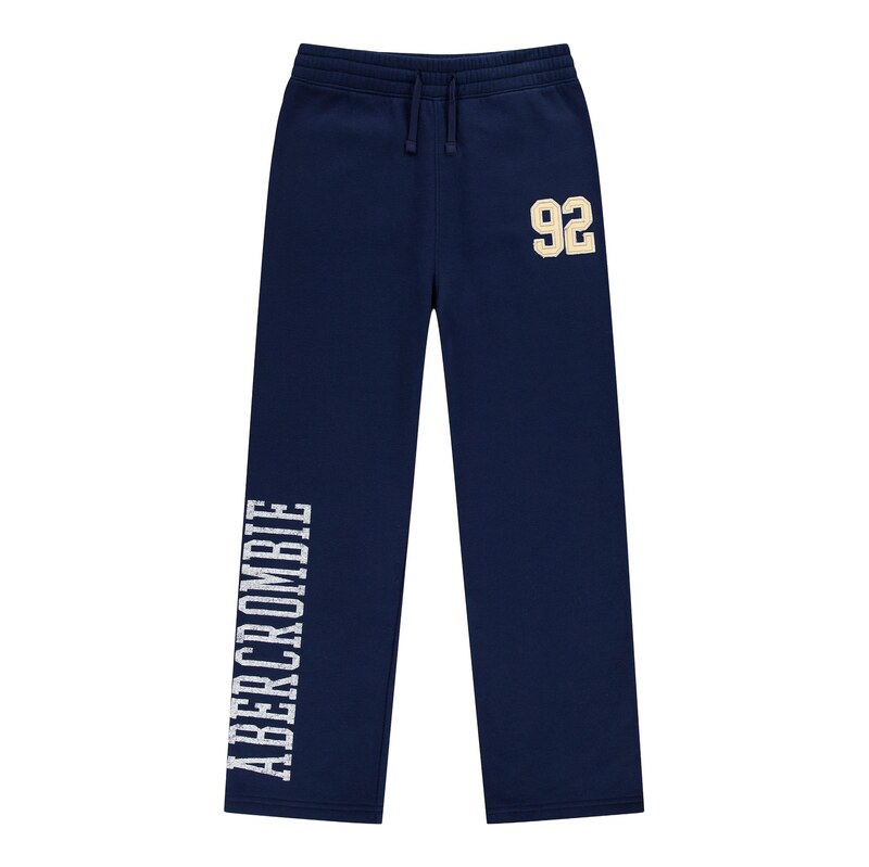 Abercrombie & Fitch Kalhoty BENCHWARMER námořnická modř / jasně