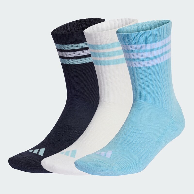 Adidas Ponožky 3-Stripes Cushioned– 3páry
