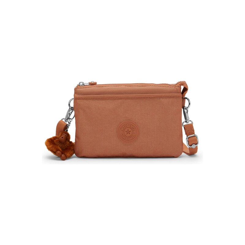 KIPLING Taška přes rameno Riri kaštanově hnědá