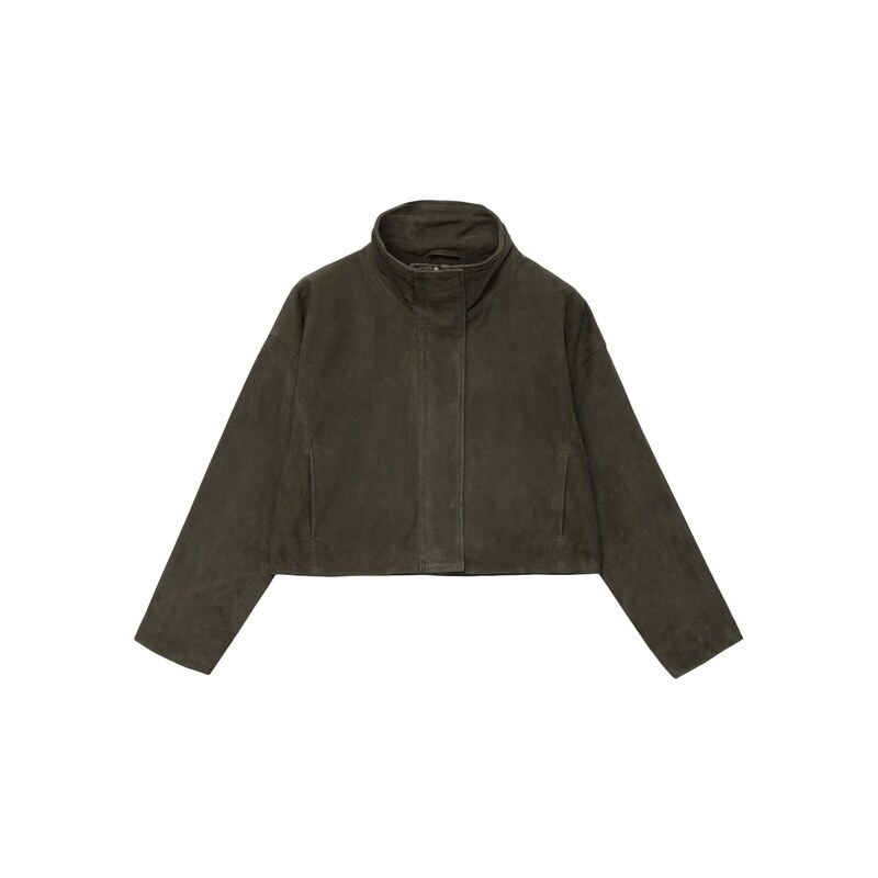 AllSaints Přechodná bunda Ryder olivová
