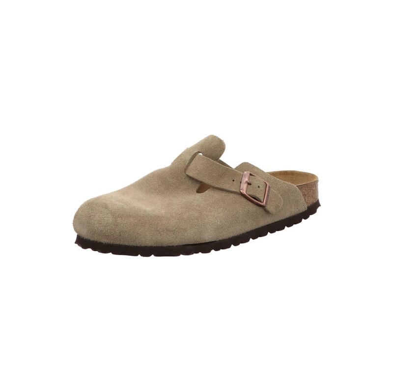 BIRKENSTOCK Pantofle šedobéžová