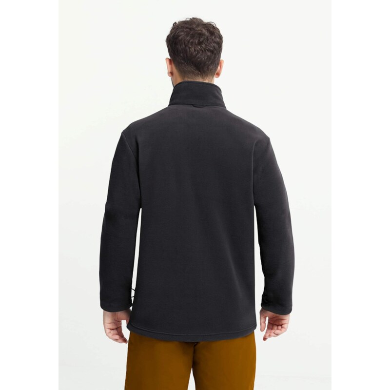 JACK WOLFSKIN Funkční fleecová mikina Taunus 200 černá