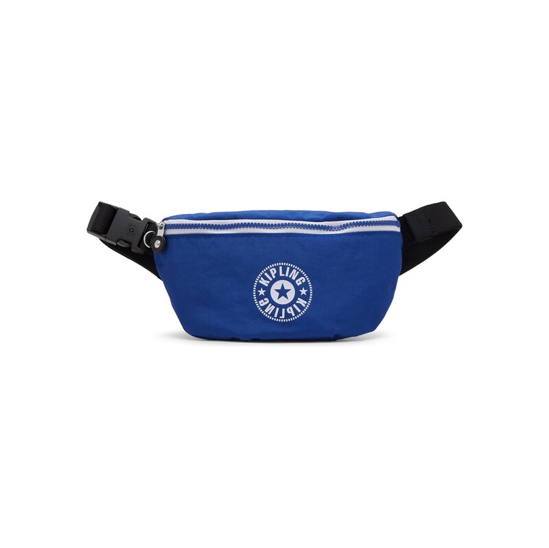 KIPLING Ledvinka Fresh Lite modrá / bílá