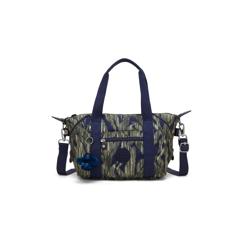 KIPLING Kabelka Art Mini modrá / olivová / bílá