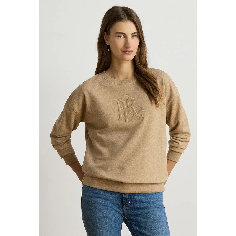 Lauren Ralph Lauren mikina dětská s bavlnou