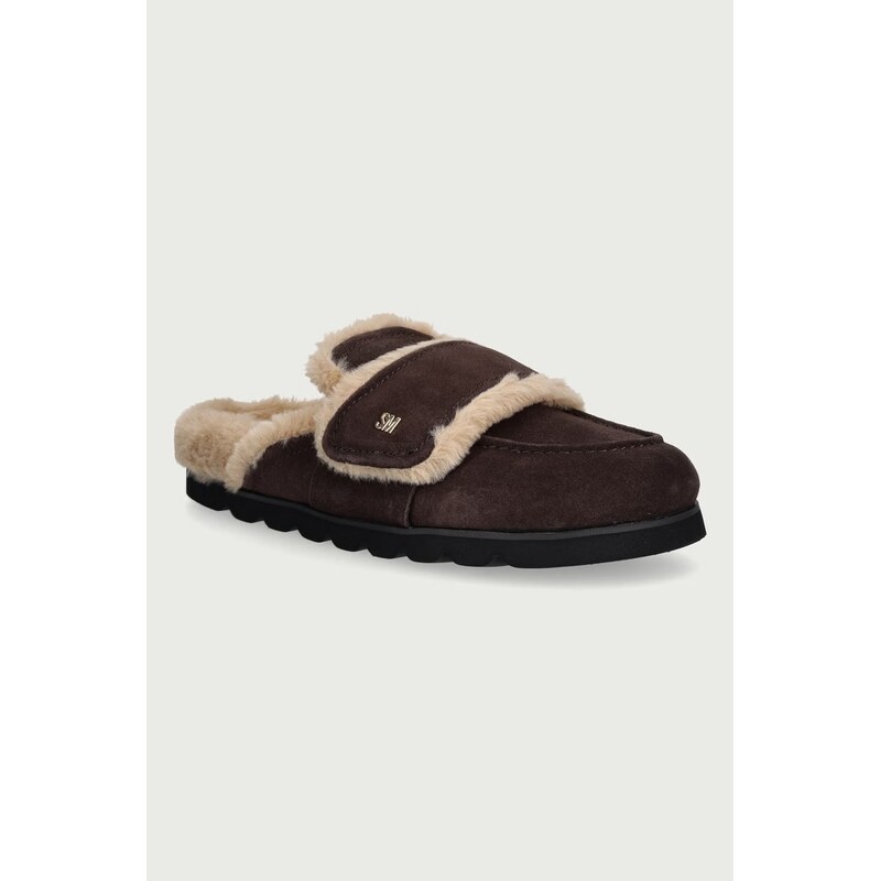 Steve Madden pantofle dámské semišové Bomb-SM