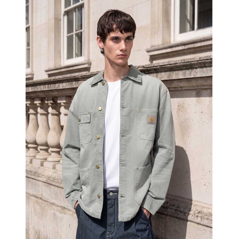 Carhartt WIP OG chore jacket in shady green