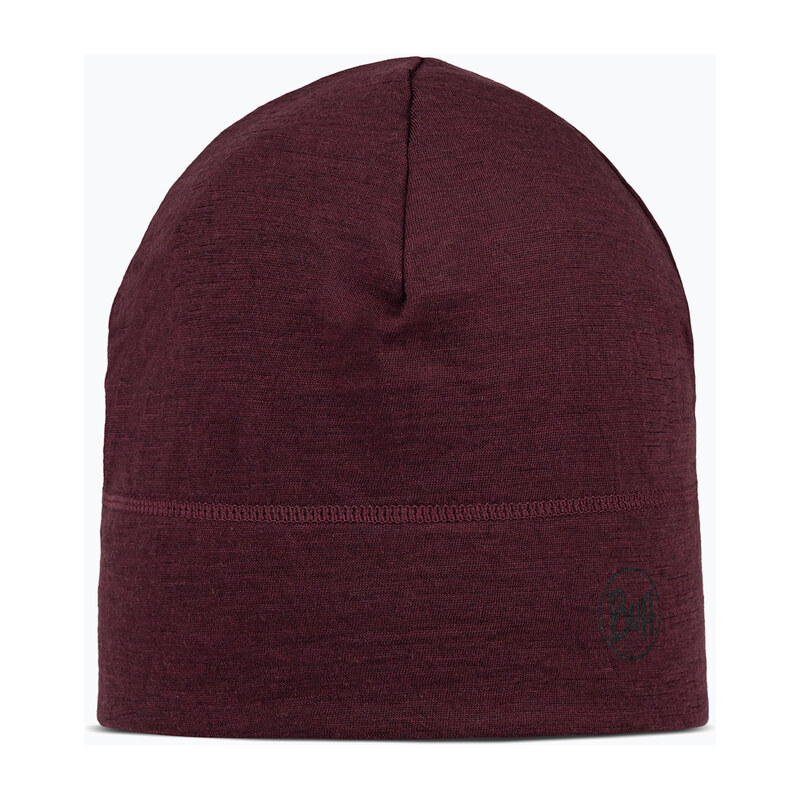 Zimní čepice Buff Merino Lightweight garnet