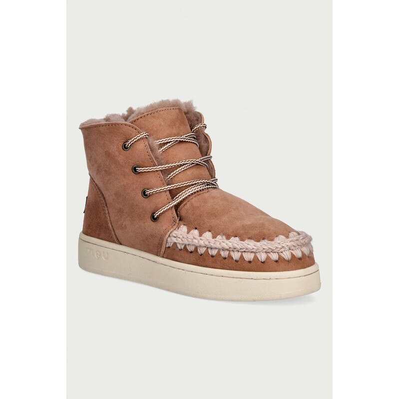 Mou Eskimo Lace-Up Sneaker sběhule dámské semišové