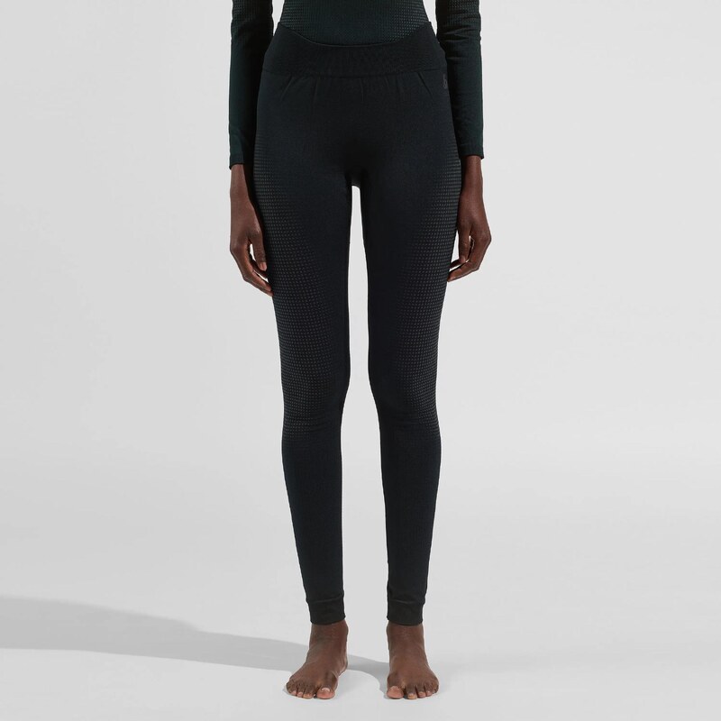 ODLO ODLO Lange Broek Performance Warm ECO Sportshort ZWART -