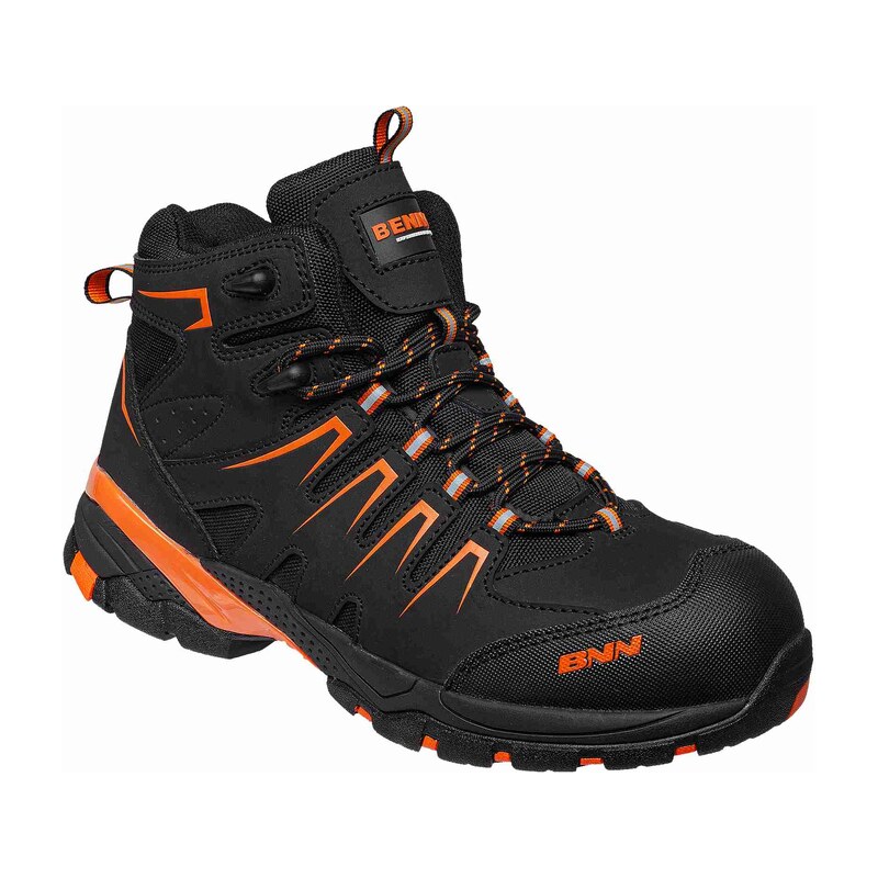 Obuv Bennon ORLANDO XTR S3 High kotník černá/oranžová