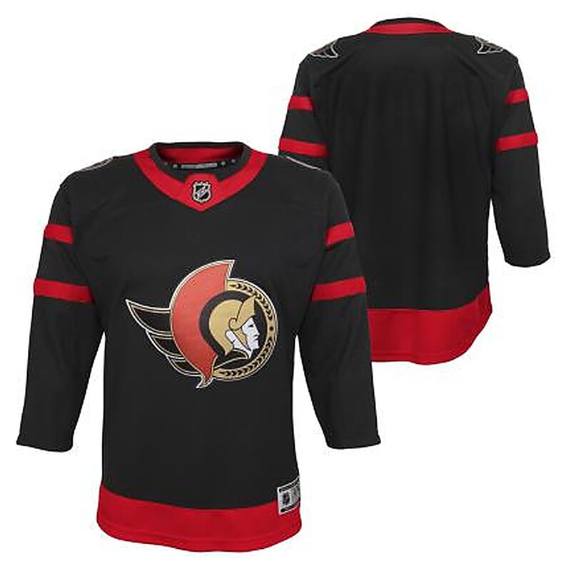 Outerstuff Dětský dres Ottawa Senators NHL Premier Home Černá
