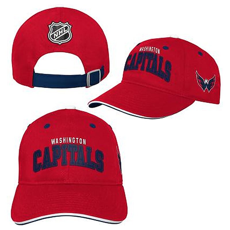 Outerstuff Dětská kšiltovka Washington Capitals NHL Collegiate