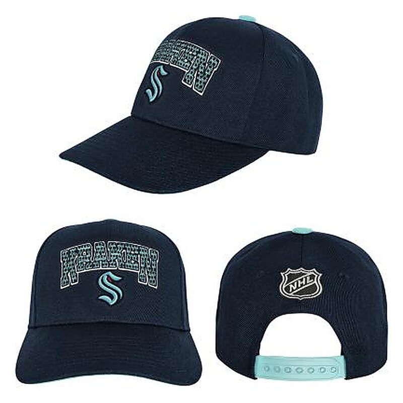 Outerstuff Dětská kšiltovka Seattle Kraken NHL Essentials