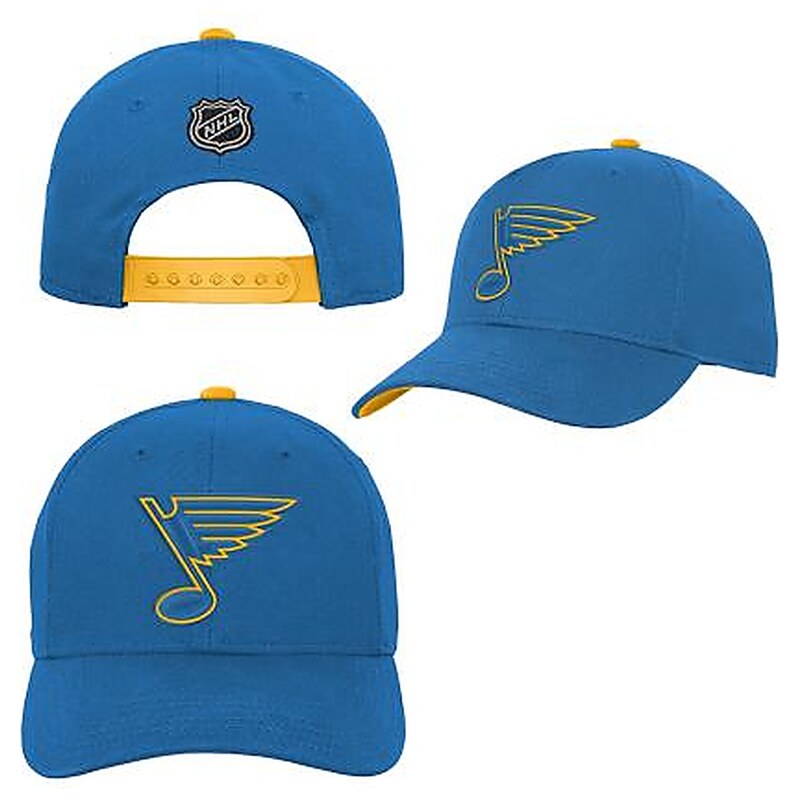 Outerstuff Dětská kšiltovka St. Louis Blues NHL Precurved Snap
