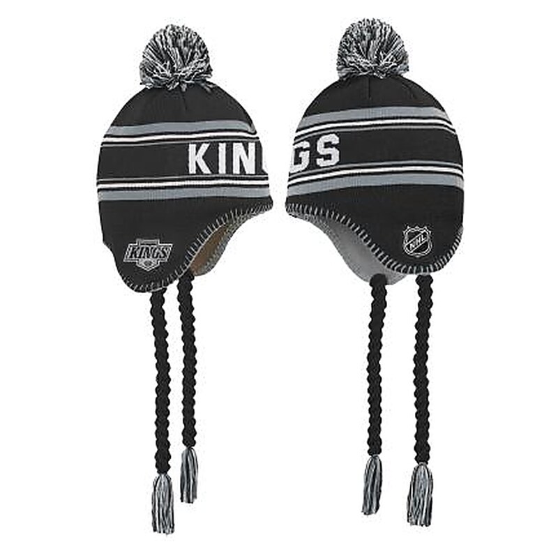 Outerstuff Dětská zimní čepice Los Angeles Kings NHL Jacquard