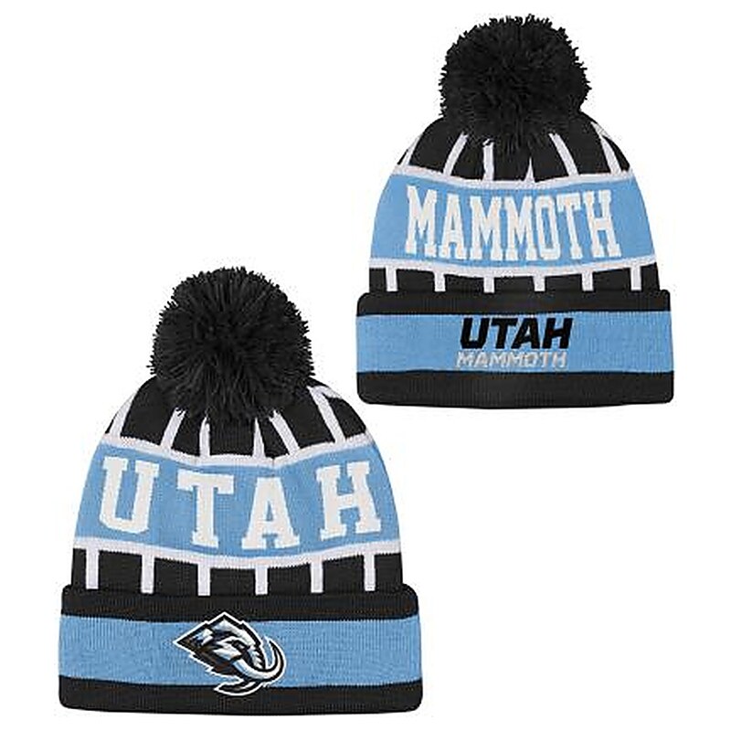Outerstuff Dětská zimní čepice Utah Mammoth NHL Go Fast Cuffed