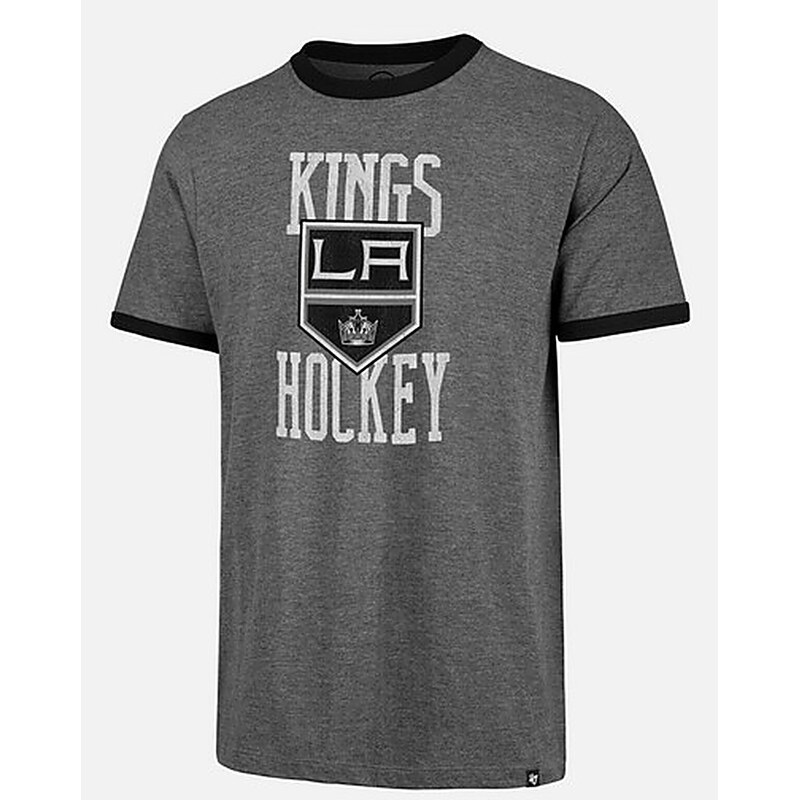 47 Brand Pánské tričko Los Angeles Kings NHL 47 Tarmac šedá