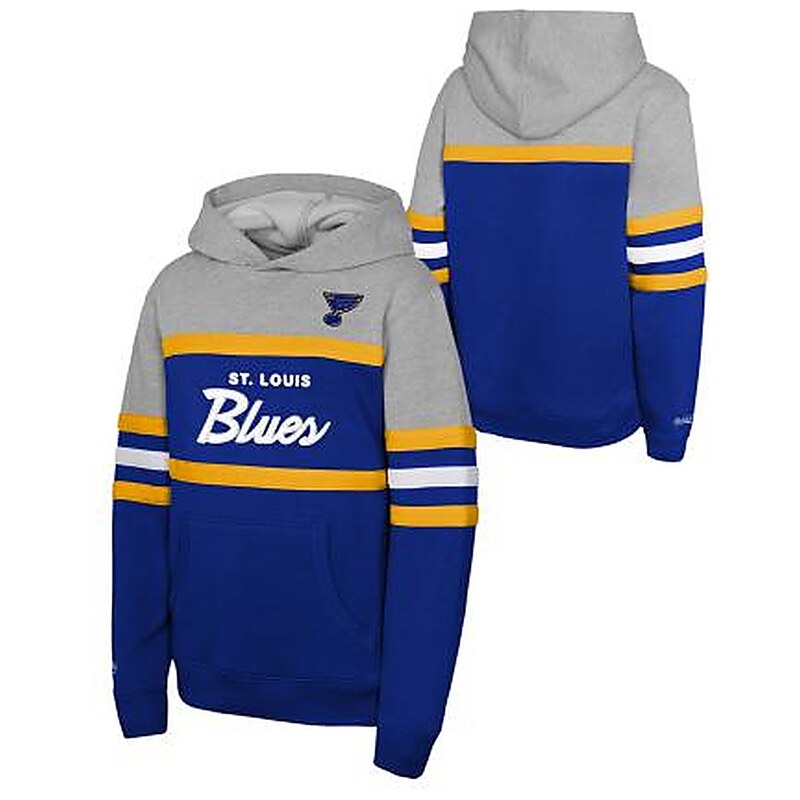 Outerstuff Dětská mikina St. Louis Blues NHL Head Coach Hoody