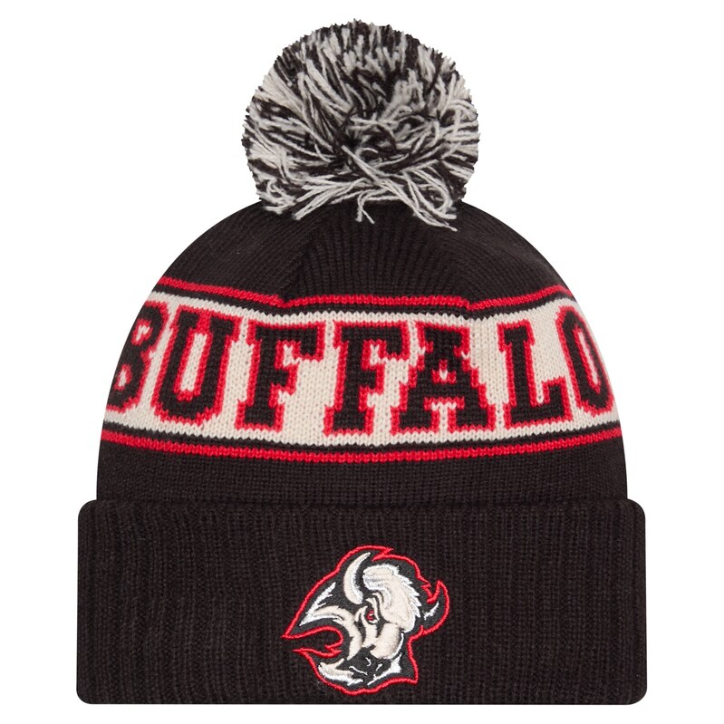 New Era Zimní čepice Buffalo Sabres NHL Retro Cuffed Knit Pom