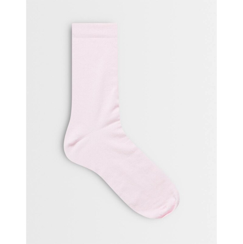 ASOS DESIGN cotton socks in pink