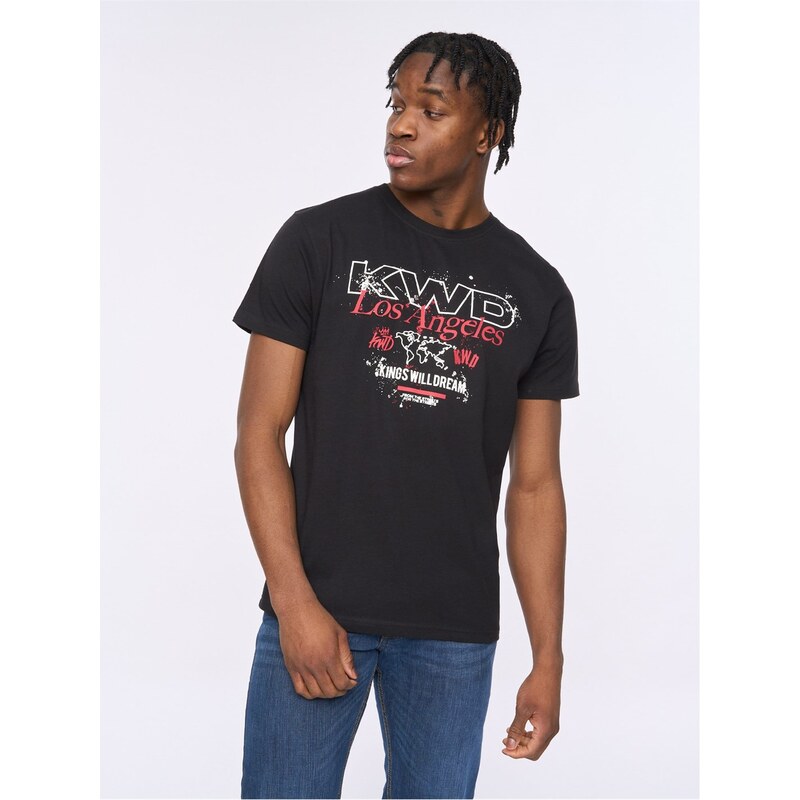 Tričko Kings Will Dream Black 123166