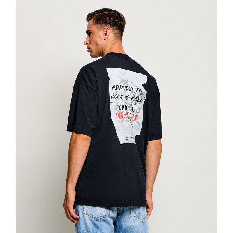 AllSaints Tričko Caller | Oversize fit