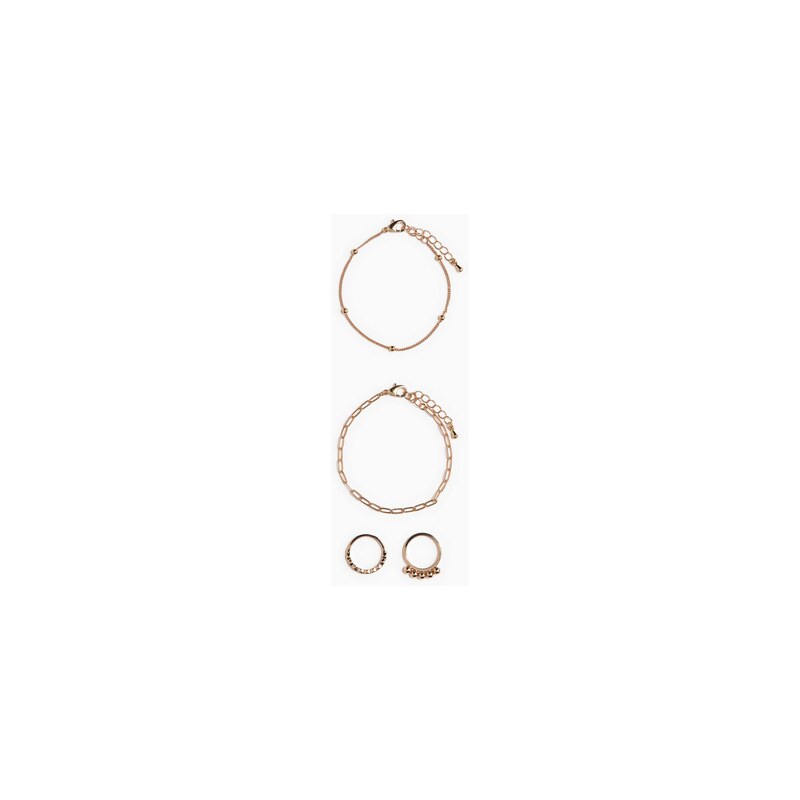 H&M - 4-piece jewellery set - Gold-Coloured