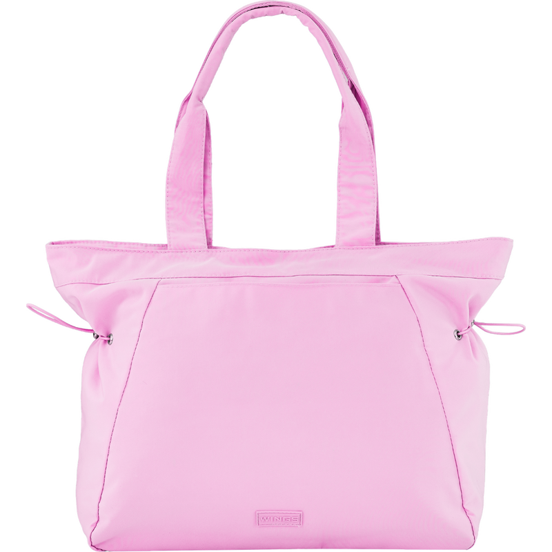 Dámská shopper taška na notebook Wings SOLENNE 14 l růžová