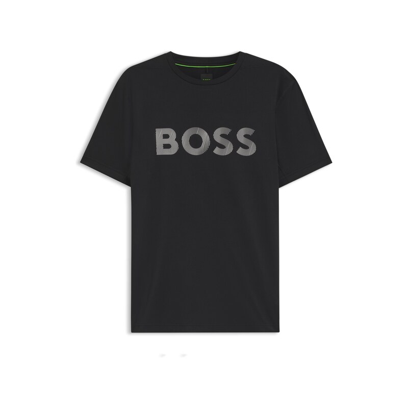 BOSS Active slim-fit logo T-shirt with moisture management
