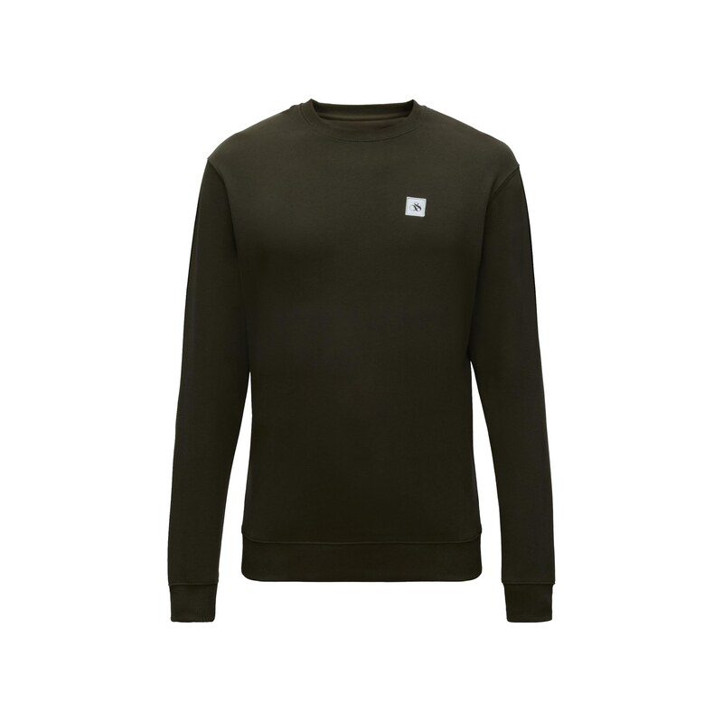 SCOTCH & SODA Mikina Seasonal Core olivová