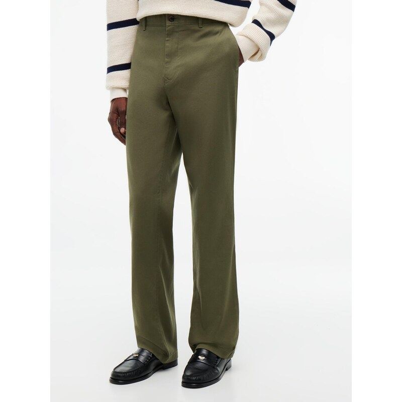 TOMMY HILFIGER Chino kalhoty DOVER zelená